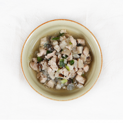 E20. 닭가슴살버섯조림