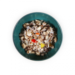 E25. 연근만가닥버섯조림